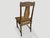 1950s Andrianna Shamaris Wabi Sabi Carved Chair For Sale - Image 5 of 5