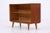 Vintage Walnut Display Cabinet with Glass Sliding Doors For Sale - Image 12 of 13