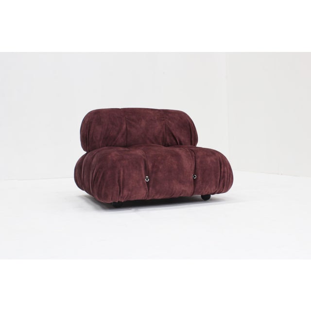 Brown Vintage Camaleonda Sofa by Mario Bellini for C&B Italia, 1970s, Set of 3 For Sale - Image 8 of 13