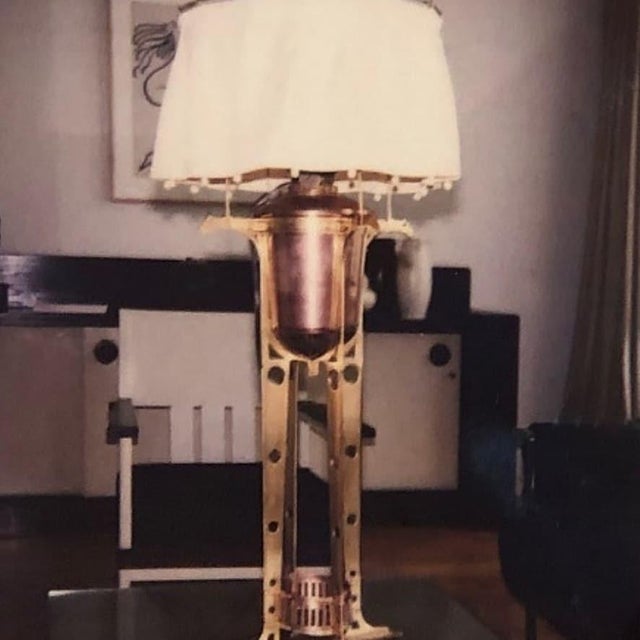 Berlage Table Lamp by Hendrik Petrus, 1890s For Sale - Image 13 of 15