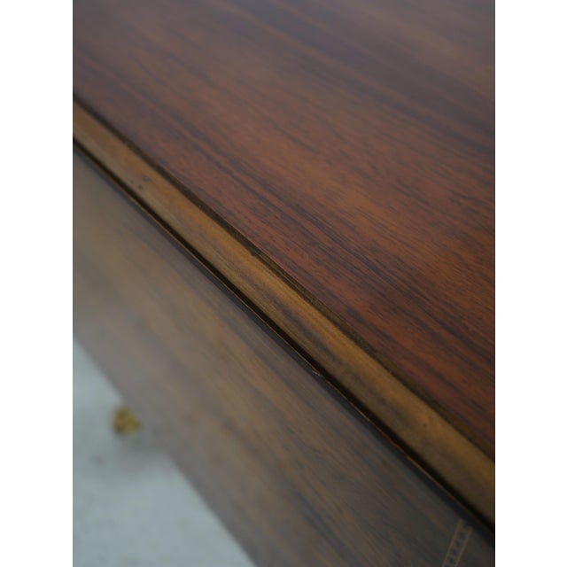 Baker Stately Homes Irish Regency Sofa Table For Sale - Image 14 of 18