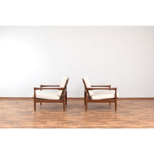 Mid-Century Modern Mid-Century Oak Kolding Armchairs by Erik Wørts for Ikea, 1960s, Set of 2 For Sale - Image 3 of 14