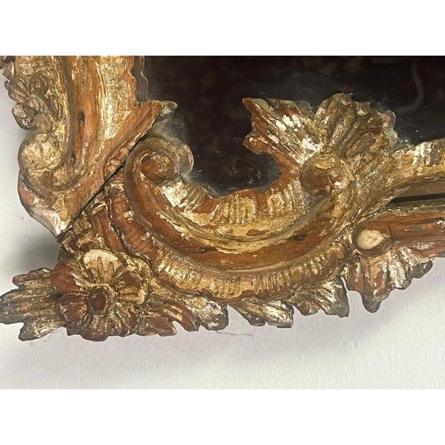 19th C. Italian Rococo Style Mirror For Sale - Image 9 of 13