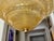 Murano Gold Rugiadoso Glass Semi Flush Mount Ceiling Light For Sale - Image 13 of 17