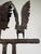 Bronze Double Eagle Sculpture on Japanese Stand, 68”h – Hand-Carved Style Pedestal Form For Sale In Dallas - Image 6 of 13