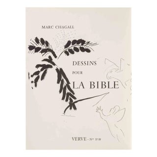 Marc Chagall, Frontispiece for Drawings for the Bible, 1960 For Sale