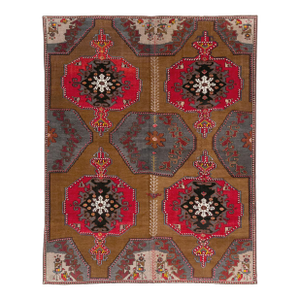Galerie Shabab Collection Mid-20th Century Turkish Anatolian Room Size Carpet