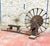 Brown Antique Japanese Spinning Wheel, 1890s For Sale - Image 8 of 11