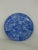 Blue Chinese Porcelain Saucer Blue and White Small Plate Kraak Style Dish 4526b For Sale - Image 8 of 15