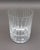 Baccarat Crystal France Harmonie Triple Old Fashioned Tumbler Glass Ice Holder. Measures approximately 3 5/8" diameter, 4...
