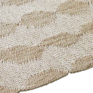 Rush House for Chairish Marisol Corn Husk Rug Runner, 3'x9'