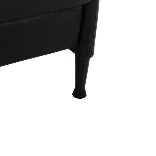 Scarlett Lounge Chair in Black Leather from Walter Knoll / Wilhelm Knoll For Sale - Image 4 of 13