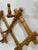 1950s Expandable Bulgarian Faux Bamboo Wooden Coat and Hat Rack For Sale - Image 6 of 18