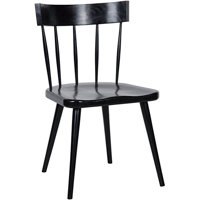 American NOIR Esme Chair, Hand Rubbed Black For Sale - Image 3 of 3
