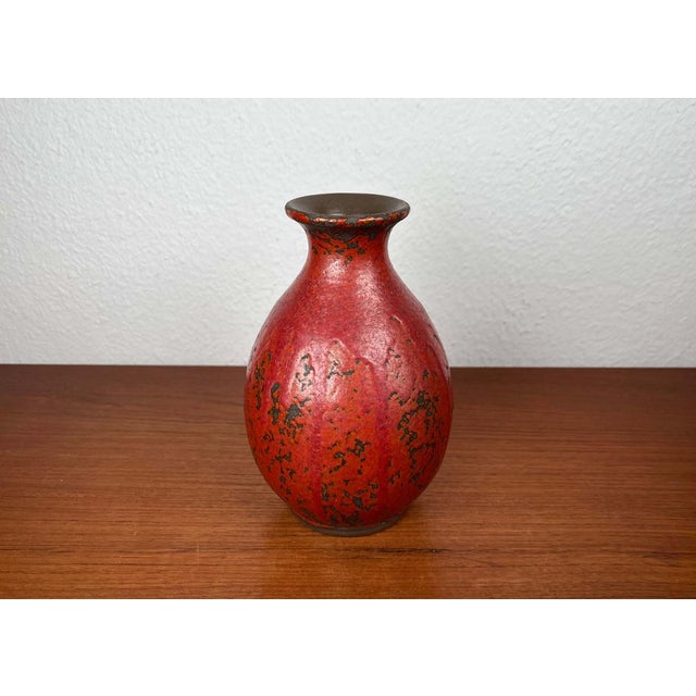 Mid-Century Modern German Studio Pottery Vase from Trenck Keramik Kellinghusen, 1960s For Sale - Image 13 of 13
