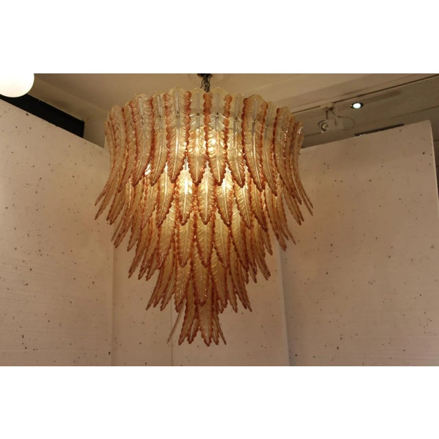 Murano Glass Chandelier, 1970s For Sale - Image 13 of 18