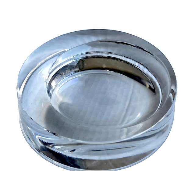 1970s Rosenthal Studio Line Brutalist Glass Ashtray/Catchall For Sale - Image 9 of 14