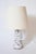 "Angkor" 25cm white round lamp, Barracuda Edition. Small model "Angkor" white round terracotta lamp, made in Portugal....