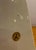 1980s Vintage Pyramid Lamp in Ceramic and Glass Globe from Massive Lighting, 1980s For Sale - Image 5 of 6