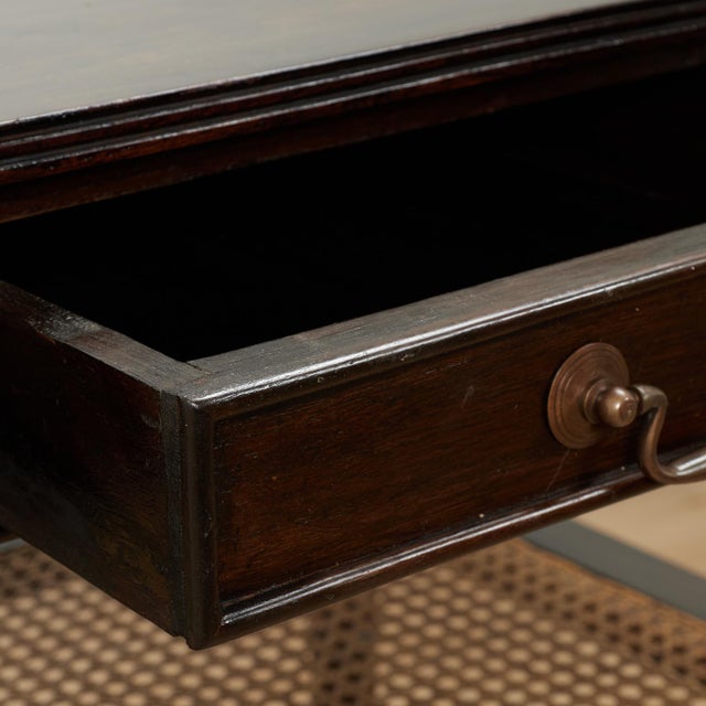 Brown Pair of Antique British Colonial Rosewood Three Tiered Stands For Sale - Image 8 of 18