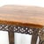 Brown Decorative Pedestal Table With Octagonal Wood Top For Sale - Image 8 of 12