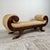 Fine Regency-Style Mahogany Window Seat / Bed-End Bench / Love Seat An elegant Regency-style window seat of refined...