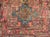 Vintage Caucasian Kazak Rug With Medallions in Coral and Turquoise 4'2 X 6'9 For Sale - Image 11 of 14