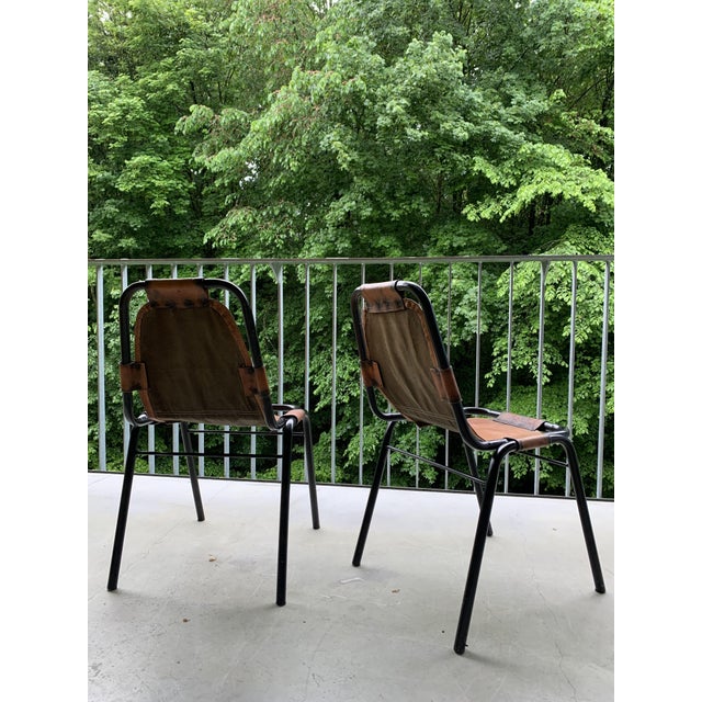Chairs by Charlotte Perriand for Les Arcs, 1970s, Set of 2 For Sale - Image 12 of 18