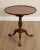 Henkel Harris Henkel Harris Chippendale Style Mahogany Tilt Top Pie Crust Table For Sale - Image 4 of 12