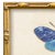 Wood Reproduction Vintage Blue Butterfly Art Print Set (Set of 2), Framed For Sale - Image 7 of 7