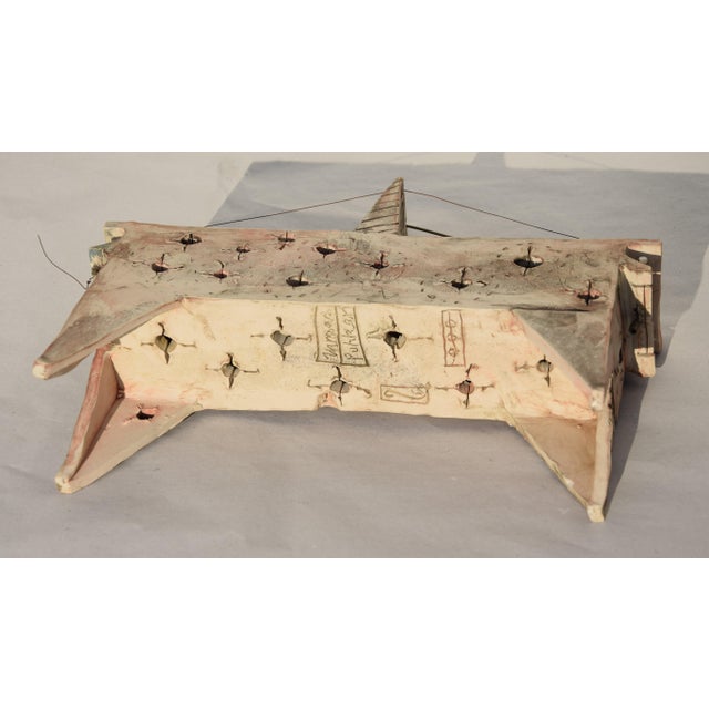 Urmas Puhkan, Abstract Object (Musical Instrument), 2000, Ceramic & Metal For Sale - Image 10 of 17