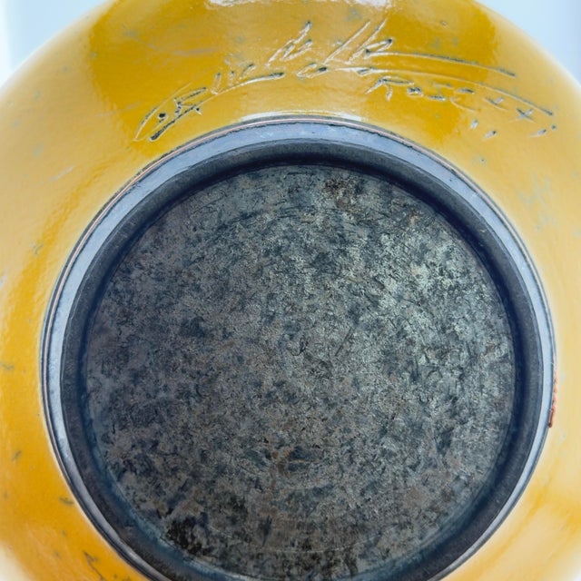 French Art Deco Studio Pottery Vase by Rosztti, Circa 1930s For Sale - Image 4 of 5