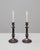 19th Century French Silver-Plated Candle Holders - A Pair For Sale - Image 17 of 18
