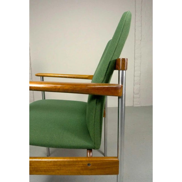 Brown Dutch Dining Chair from Thereca, 1960s For Sale - Image 8 of 9