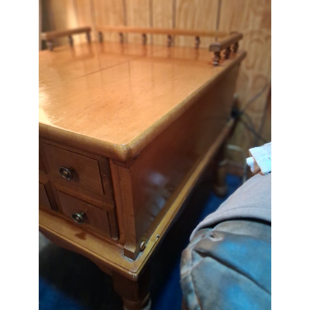 1950s 1950s Eairly American Walnut End Tables For Sale - Image 5 of 7