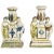 Pair Antique English George III Figural Prattware Pearlware Candlesticks Circa 1790 For Sale - Image 13 of 13