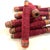Burgundy Early 20th Century Wooden Textile Quills Burgundy Thread Wound Set of 12 For Sale - Image 8 of 10