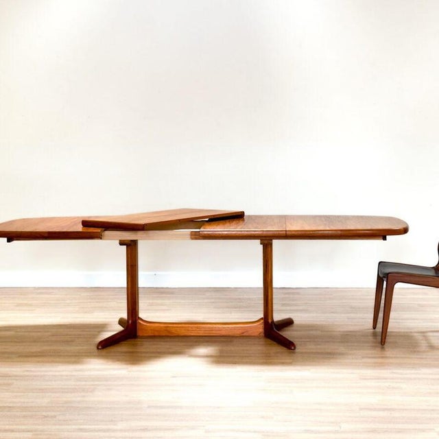 Double Extending Dining Table from Skoby, Denmark, 1960s For Sale - Image 12 of 17