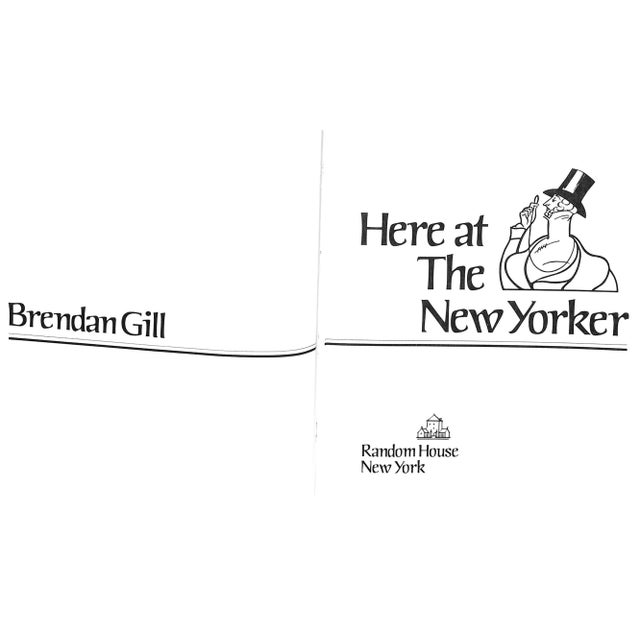 White "Here at the New Yorker" 1975 Gill, Brendan For Sale - Image 8 of 11