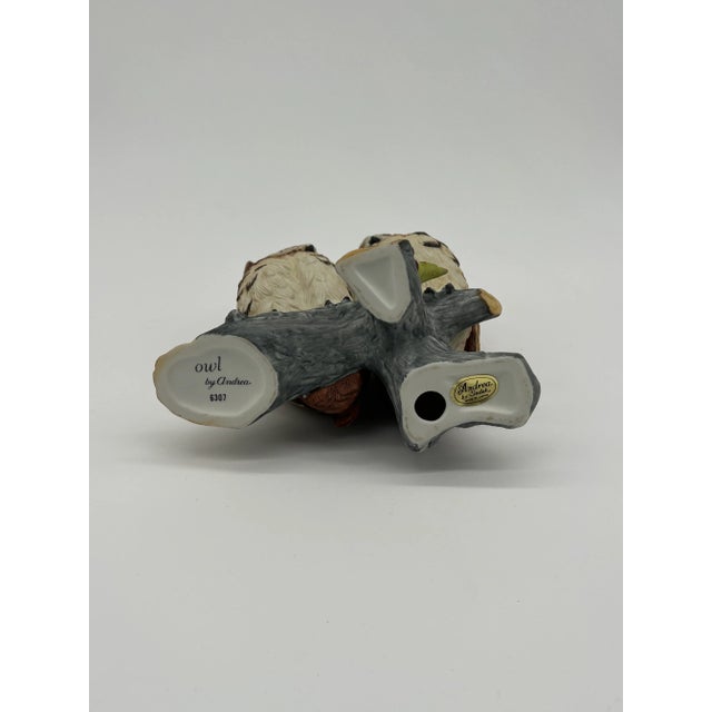 Vintage Owls on a Branch For Sale - Image 4 of 10