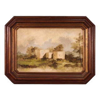 Italian Artist, Landscape, 1960, Oil on Board For Sale