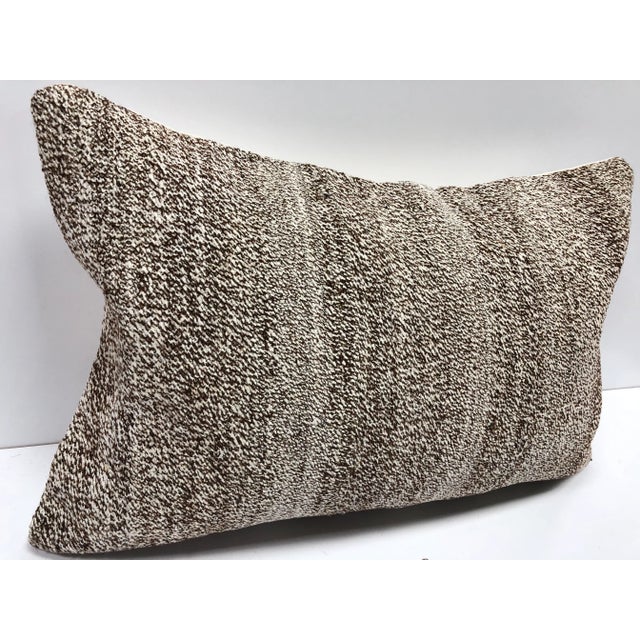 Vintage Turkish Tribal Kilim Pillow For Sale - Image 4 of 6