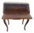 Late 20th Century French Provincial Burl Walnut W/ Inlay Drop Front Desk For Sale