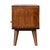 Wood Compact Media Stand With Drawers and Open Storage For Sale - Image 7 of 8