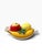 Mid-Century Modern Vintage Genin Trudeau Ceramic Fruit Basket, Hand-Painted Fruit, Made in Portugal For Sale - Image 3 of 6