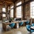 Metal Gemma Bernal “Martini” Swivel Chair for Source International – Teal Bouclé, Chrome Caster Base For Sale - Image 7 of 16