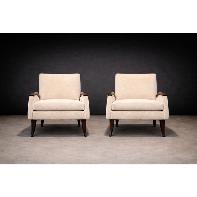 Pair of Brazilian Rosewood Lounge Armchairs by Liceu De Artes E Ofícios, Brazil, 1960s For Sale - Image 16 of 18