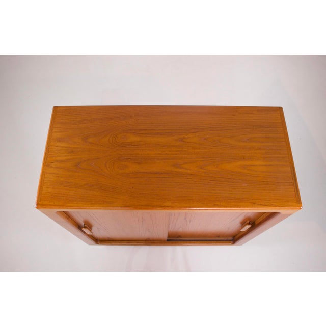 Wood Small Danish Support Unit byy Johannes Andersen for Silkeborg Møbelfabrik, 1960s For Sale - Image 7 of 10