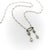 Traditional 1900-1909 Edwardian Platinum Old Mine Cut Diamond Negligee Necklace For Sale - Image 3 of 9