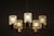 Mid-Century Chandelier in Chrome, Steel, Copper, and Glass, Czech, 1960s For Sale - Image 10 of 11